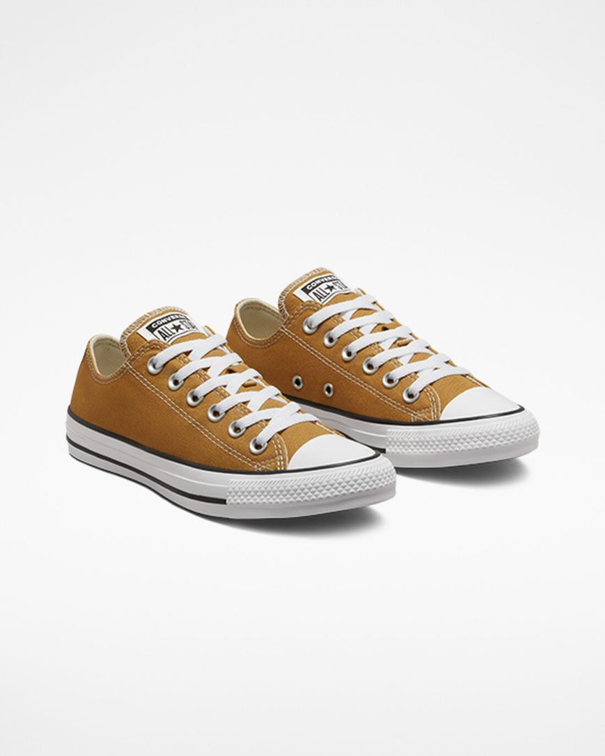 Women's Converse Chuck Taylor All Star Seasonal Color Low Top Shoes Orange | AU 1436CV